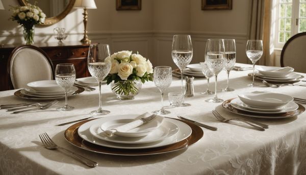 Comment dresser une table élégante de réception ?