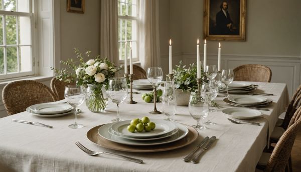 Comment harmoniser nappes et chemins de table ?
