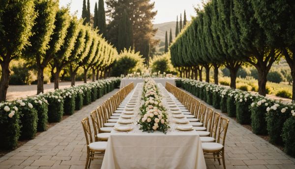 Comment organiser une réception de mariage en Italie ?
