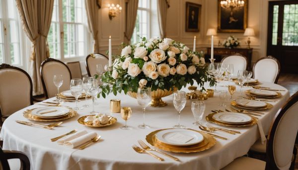 Pourquoi soigner la décoration de table de réception