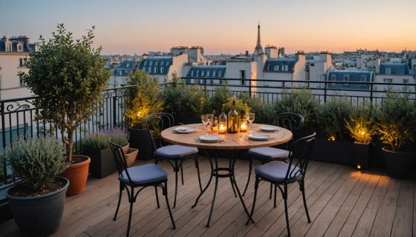 Trouver un rooftop avec vue sur la tour Eiffel